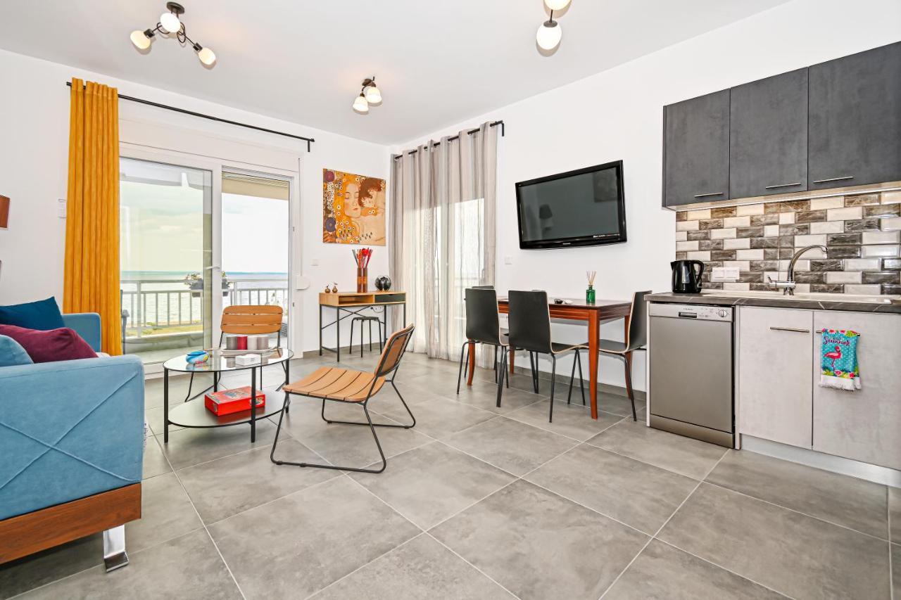 E & D Family Apartment By The Sea Kalyves Polygyrou Bagian luar foto