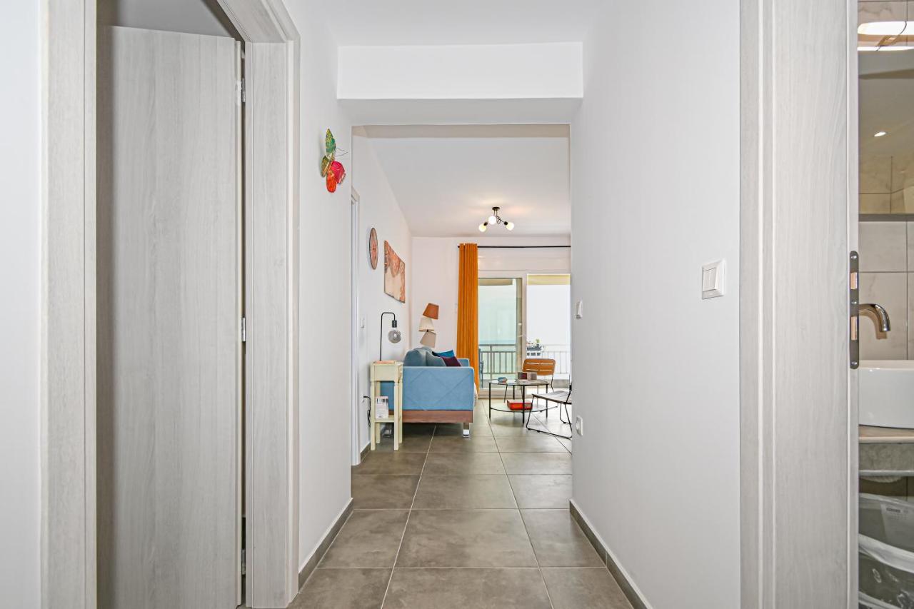 E & D Family Apartment By The Sea Kalyves Polygyrou Bagian luar foto