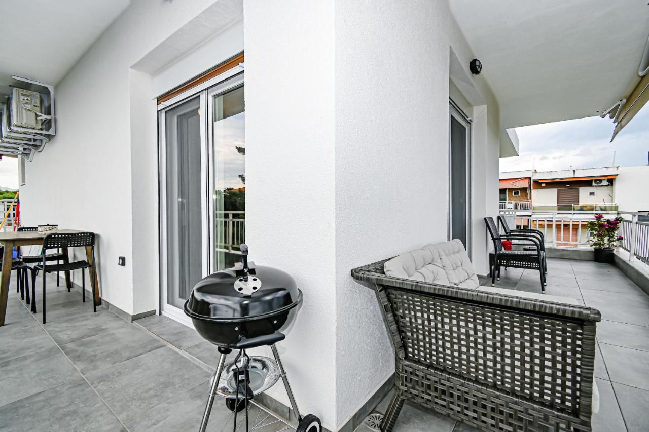 E & D Family Apartment By The Sea Kalyves Polygyrou Bagian luar foto