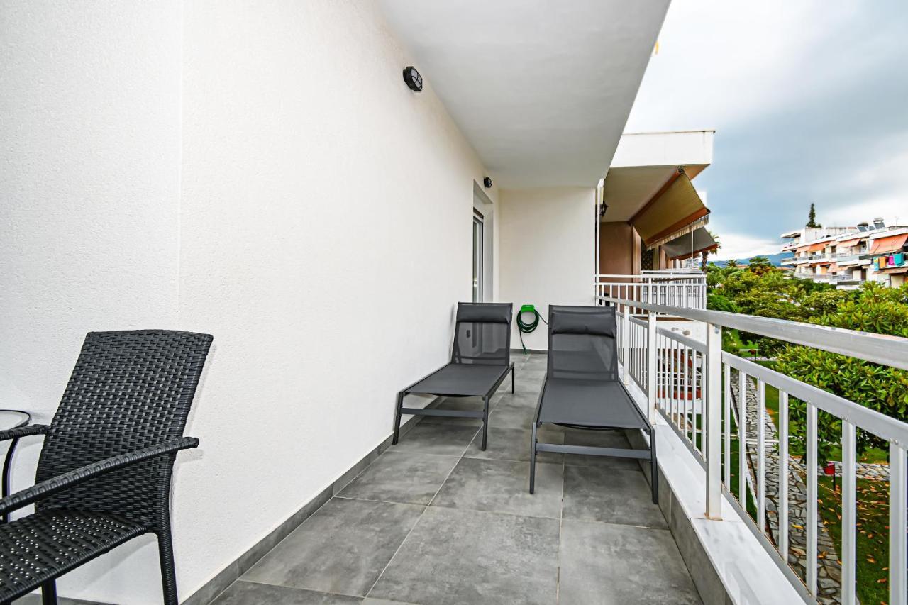 E & D Family Apartment By The Sea Kalyves Polygyrou Bagian luar foto