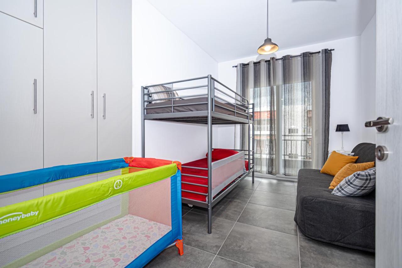E & D Family Apartment By The Sea Kalyves Polygyrou Bagian luar foto