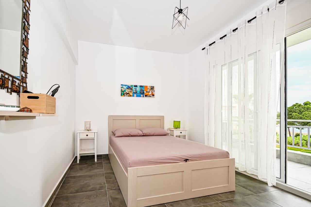 E & D Family Apartment By The Sea Kalyves Polygyrou Bagian luar foto