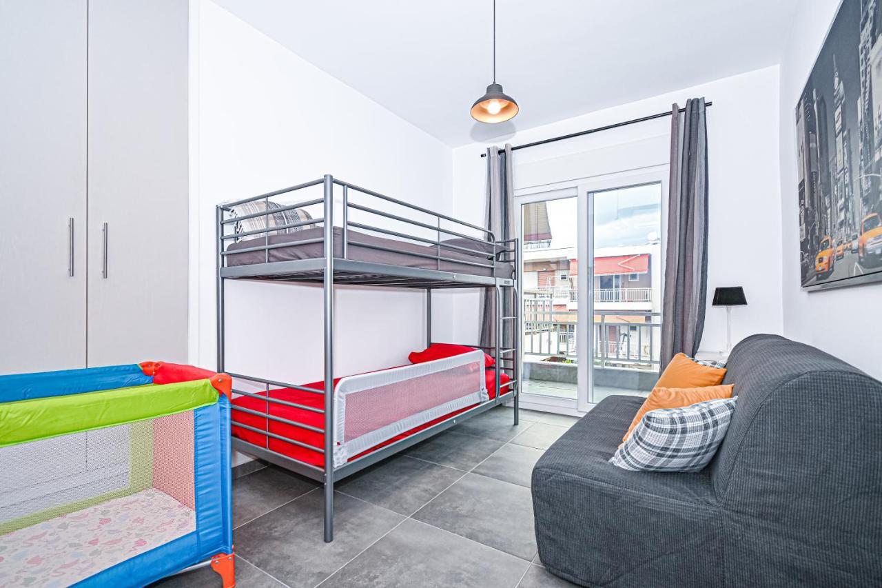 E & D Family Apartment By The Sea Kalyves Polygyrou Bagian luar foto